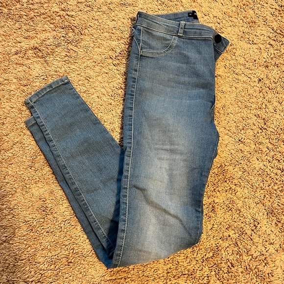 FITJEANS Blue Skinny Jeans High-Waisted Stretch - Picture 4 of 10